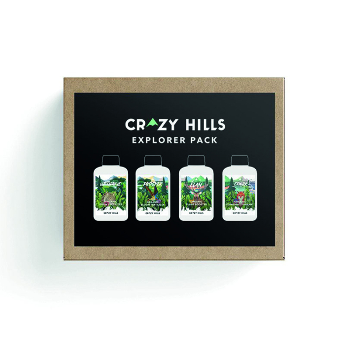 Crazy Hills Explorer Pack | 4 x 500 ml