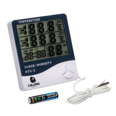 Thermo-Hygrometer mit Kabel und Batterie