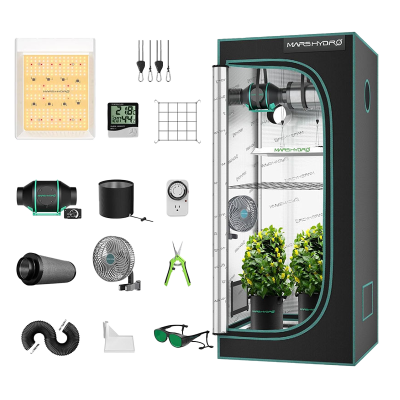 Growbox Komplettset S und dazugehöriges Zubehör 