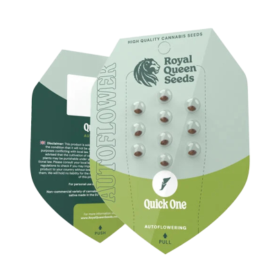 Verpackung der Quick One Samen