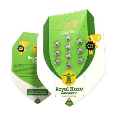 Verpackung der Royal Haze Samen