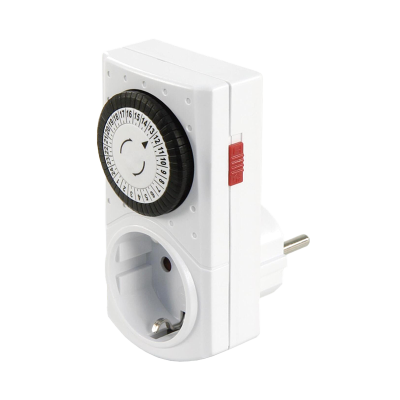 Zeitschaltuhr von der Seite 